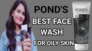 ponds charcoal face wash honest review|best face wash for oily skin|