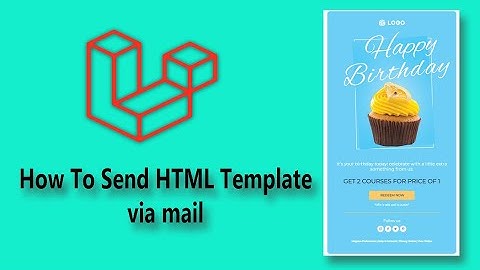 How To Send HTML Template || Send via mail || Insert Template in database