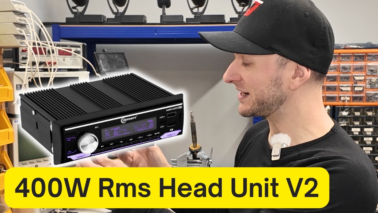 Attempt #2 - the 400W RMS head unit is back! Taramps Amplayer G2