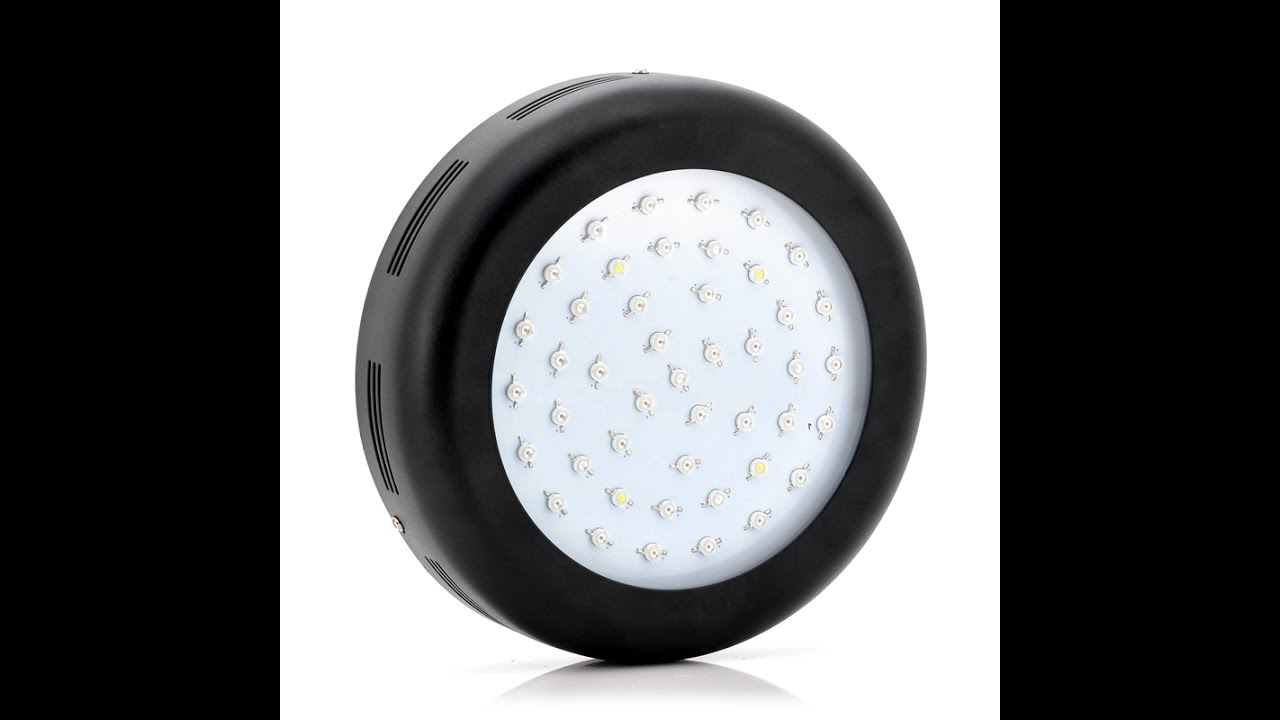 UFO LED Grow Light "Mary Jane" - 135 Watt, 10.75 Inch, Cooling Fan - CVZW-LT146