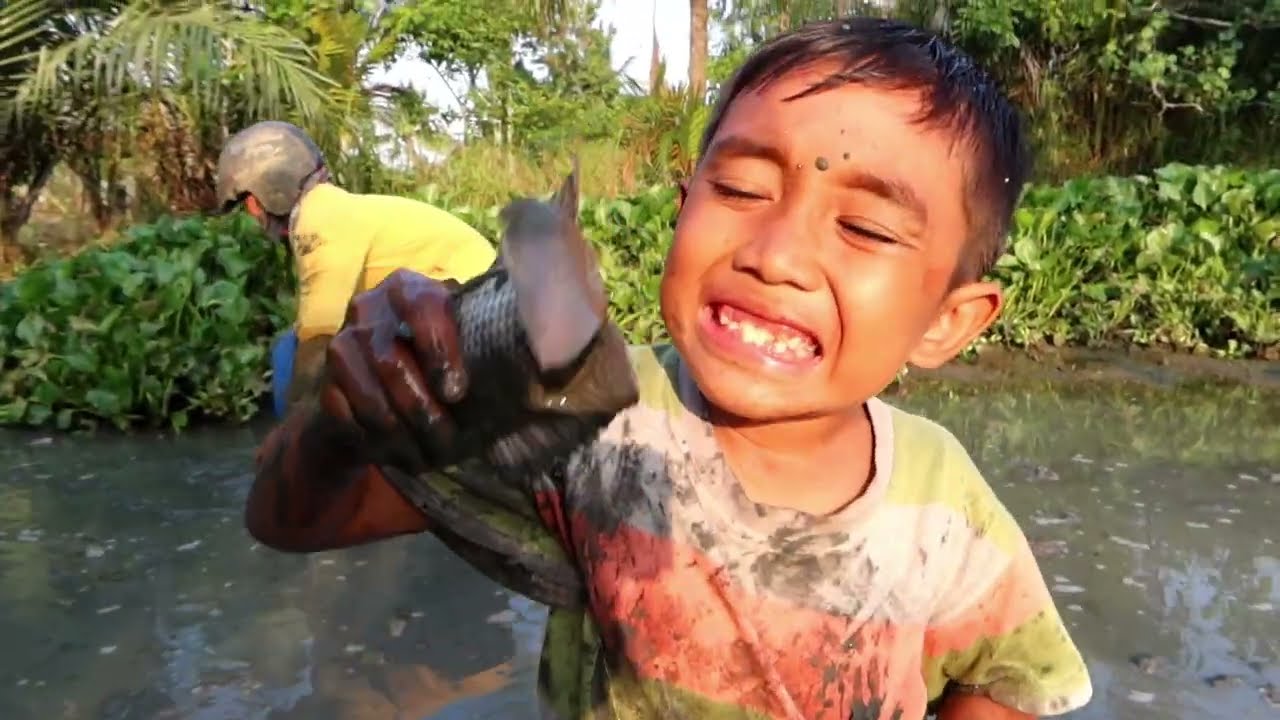 Petualangan Mamet!Baru kali ini MAMET Bahagia saat ngonten/tenyata jago nyusug(panen nila sejeligen)
