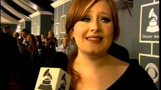 Adele - 51St Awards Adele On The Red Carpet Grammy February 8Th, 2009
