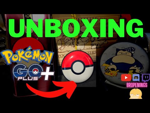 Pokemon Go Plus+ Unboxing (and bonus accessories) | For
