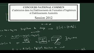 Correction CNC 2012 - Physique MP screenshot 1
