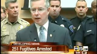 251 arrested in Phoenix-area fugitive operation