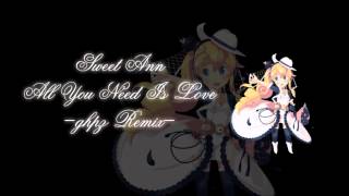 Old Video Vocaloid Sweet Ann - All You Need Is Love Ghpz Remix