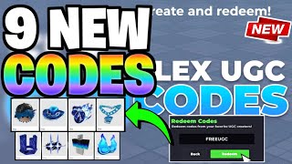 FREE UGC ITEMS! 💥 FLEX UGC CODES AUGUST 2026 - ROBLOX FLEX UGC CODES 2026 - FLEX UGC