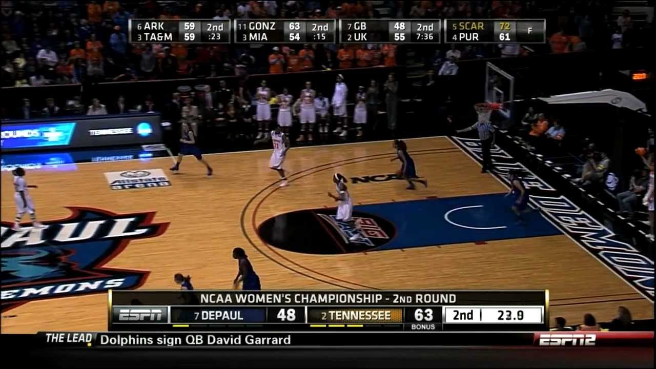 Lady Vol Basketball vs. DePaul NCAA ROUND TWO YouTube