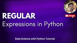 Regular Expressions in Python Telugu || Python Regular Expressions ||Data Science  @adicherlaodelu