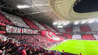 Himno Athletic Club semifinales de copa 2024 San Mames Athletic Club  Atletico de Madrid