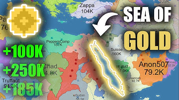 Controlling this trade route is insanely profitable... | OpenFront.io