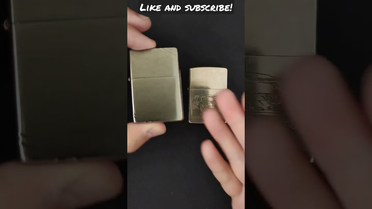 Zippo Vintage Look Series Vs Regular 
