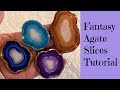 Creating Fantasy Agate Geode Slices With Arteza Polymer Clay DIY Tutorial