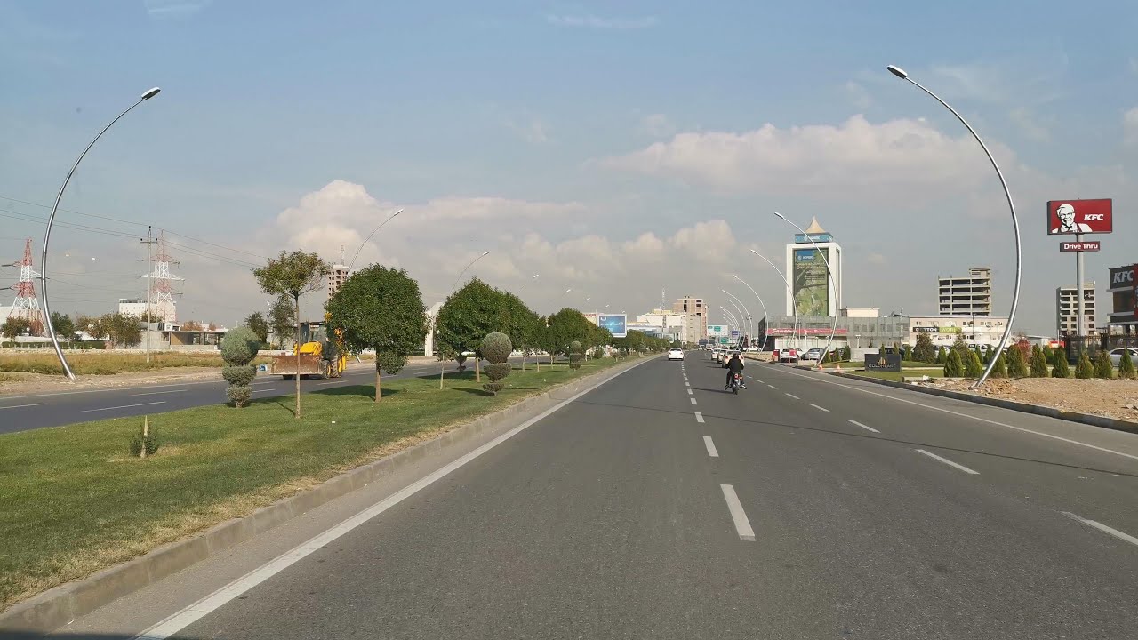 Bus ride to 60 Meter Street , Erbil , 4K 01|12|2019 - YouTube