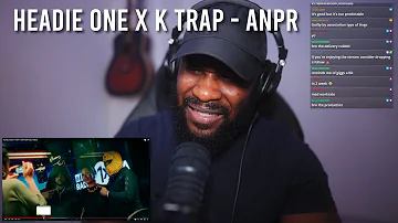 HEADIE ONE X K-TRAP - ANPR (OFFICIAL VIDEO) [Reaction] | LeeToTheVI
