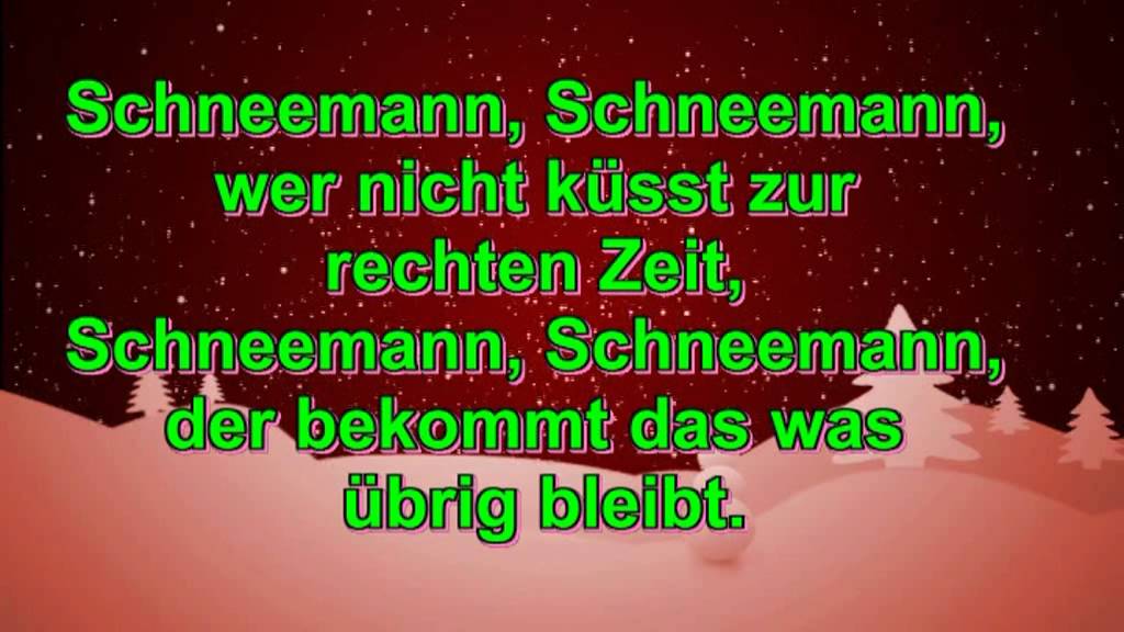 Schneemann Lyrics kurz 2013 YouTube Schneemann Lyrics kurz 2013 YouTube