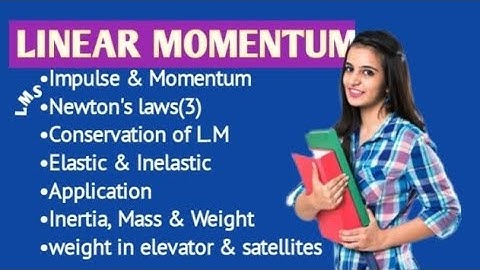 Made Simple. LINEAR MOMENTUM in full (TOPIC).