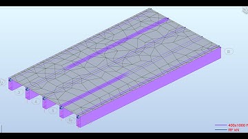Design of a 3-span of 20m simply supported reinforced concrete bridge part 1 in Robot Structure