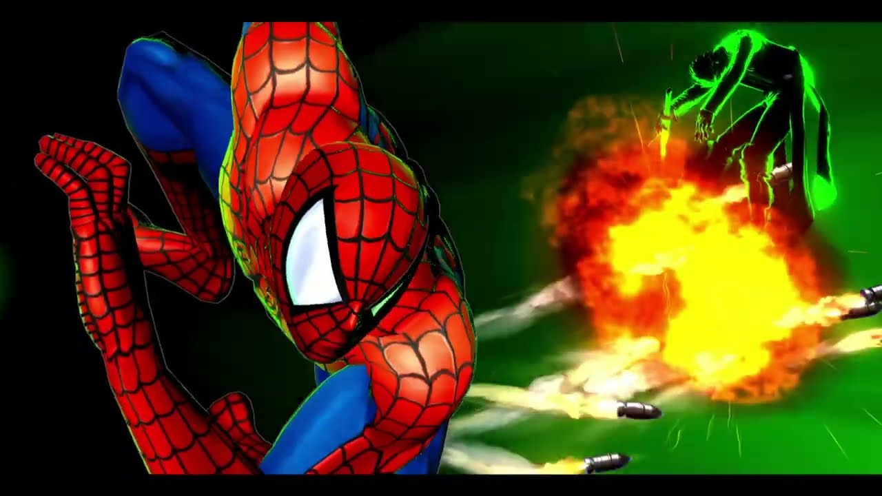 UMVC3 Morrigan Soul Drain combos with Spider-Man and MODOK(bomb assist)