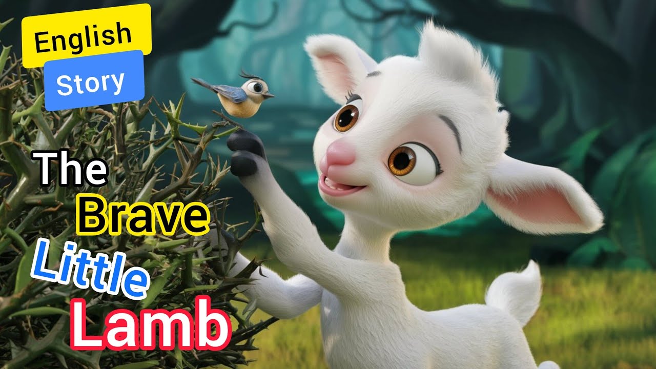 The Brave Little Lamb | Moral Story | Inspirational Story | English ...