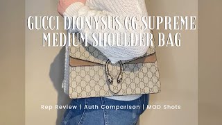 REVIEW - Dionysus GG Supreme Medium Shoulder Bag - Mod Shots