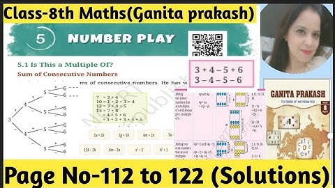 NCERT Class -8th Maths Ganita Prakash |  Chapter -5 Number Play |  5.1 | Solutions 