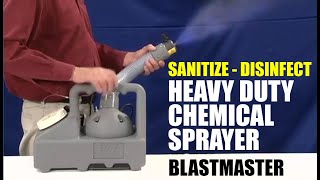 Heavy Duty Chemical Fogger Machine  Disinfect and Sanitize with the B&G Blastmaster