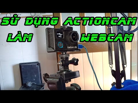 Cách kết nối Actioncam làm Webcam cho PC và Laptop - Thủ thuật Stream #1