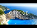 FLYING OVER GREECE (4K UHD) - Relaxing Music Along With Beautiful Nature Videos - 4K Video Ultra HD