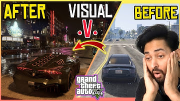 HOW TO INSTALL GRAPHICS MOD IN GTA 5 |  VISUAL V GRAPHICS MOD | GTA 5 Mods 2024 | Hindi/Urdu