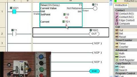 on delay timer sample