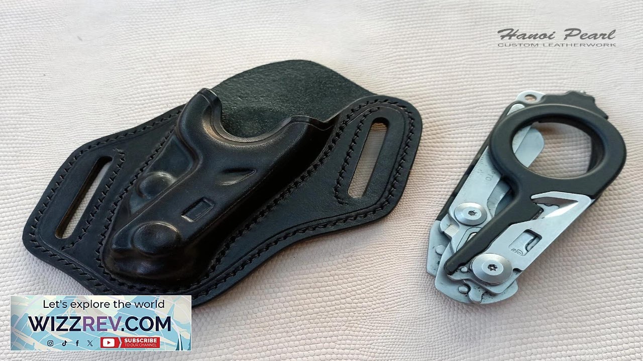 Изготовленная на заказ черная кожаная кобура для Leatherman Raptor Rescue eBay