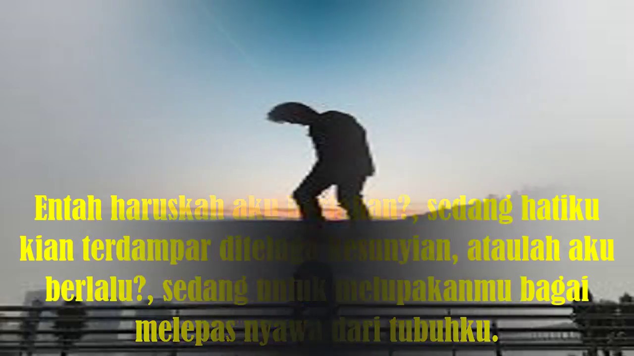 CINTAKU TERDAMPAR DITELAGA KESUNYIAN Puisi Cinta Paling Romantis