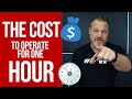 What's It Cost You To Operate Your Business For One Hour