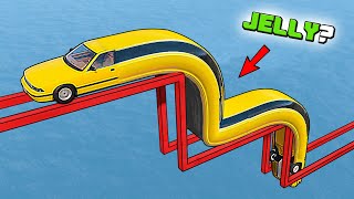 Jelly Car VS Normal Car in BeamNG.drive