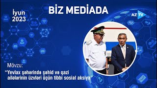 Yevlax şəhərində sosial tibbi aksiya ilə bağlı AZTV-də yayımlanan süjet