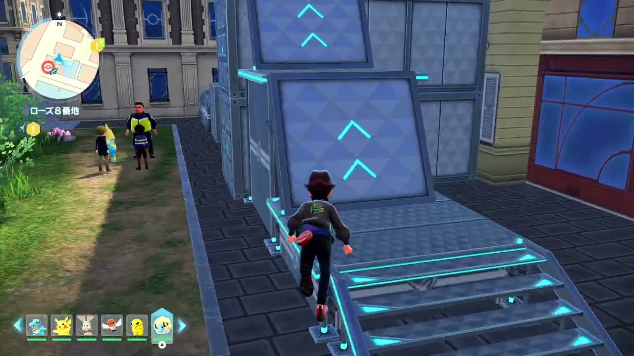 ポケモン② ポケモンZA】カラフルなネジ26の行き方 - YouTube