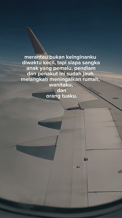 Story Wa Sad Perantau.