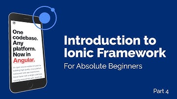 Ionic Framework Tutorial -  Getting with the Ionic Angular Framework -  Part 3. | SURVTECH