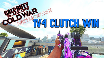 Cold War Blackout 1v4 CLUTCH WIN