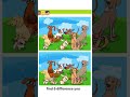 find 6 difference you ⁉️ #findthedifference #games #shortvideo #reelscreator #reels #shorts #shere