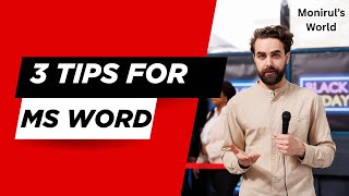 MS Word hidden features for beginners | How to insert a horizontal line in MS Word