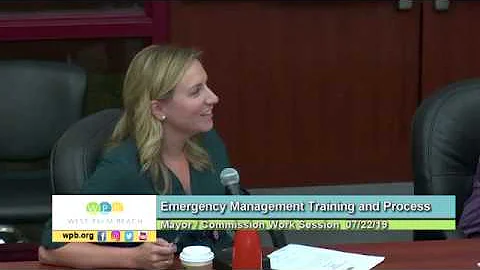 072219 Work Session excerpt:   Emergency Managemen...