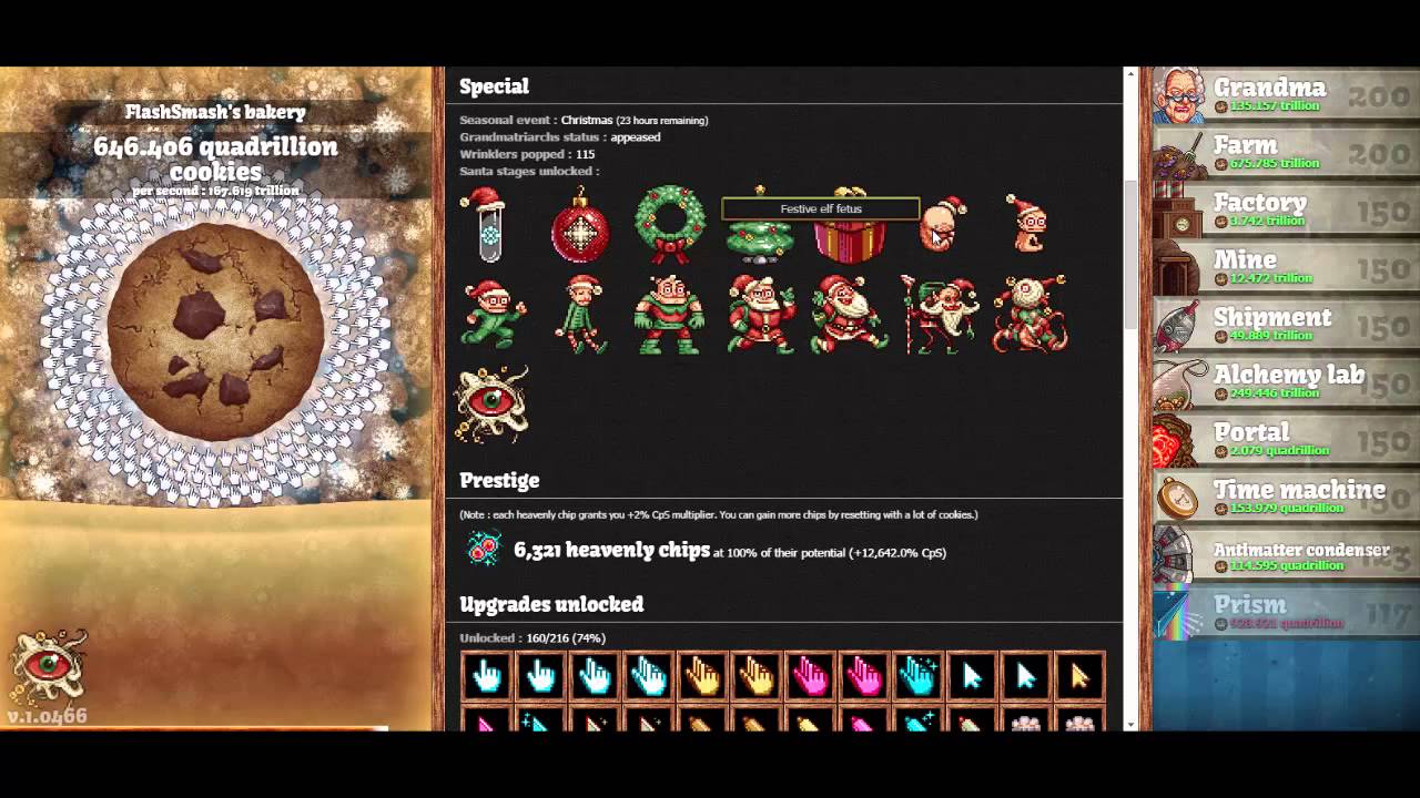 Cookie Clicker updated with Christmas cheer - Polygon
