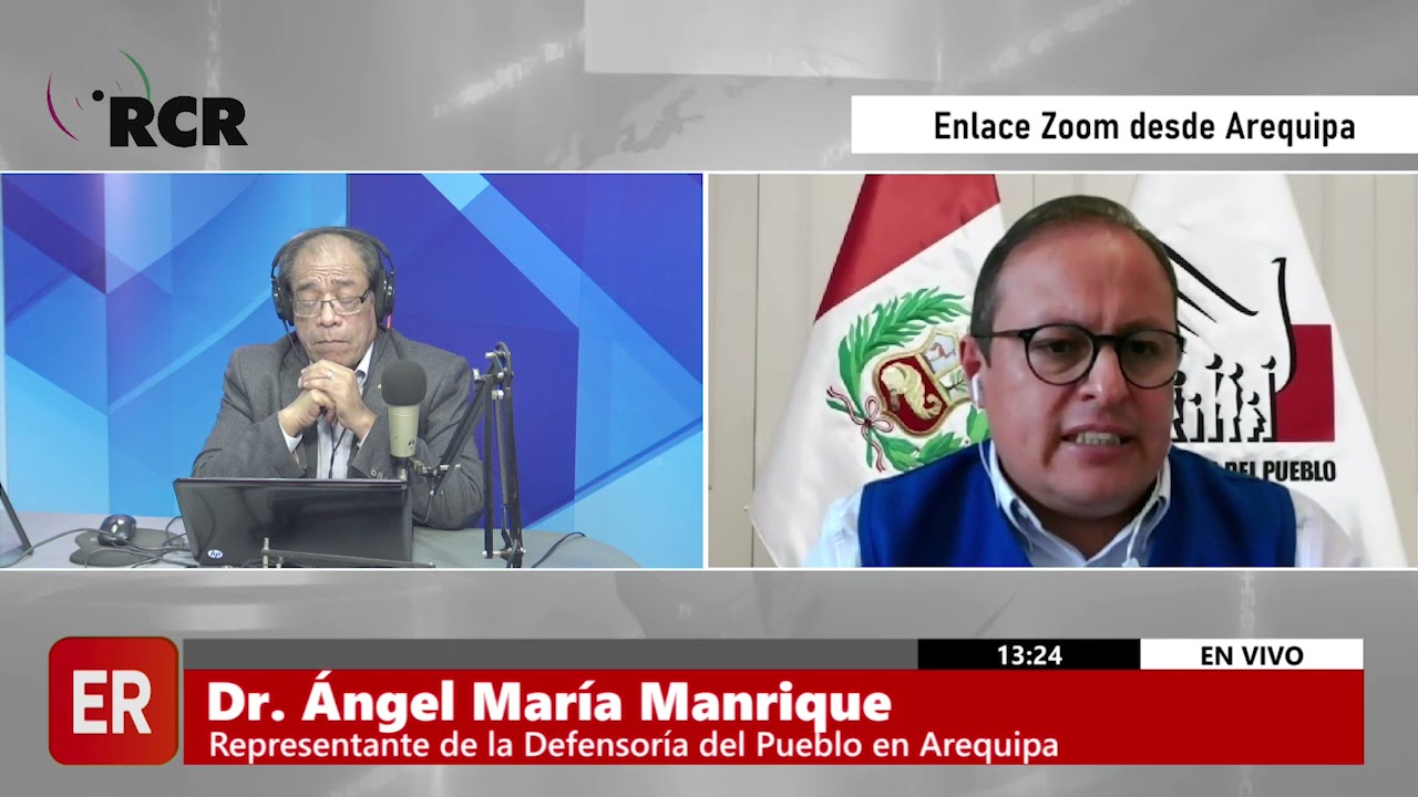 ENTREVISTA A ÁNGEL MARÍA MANRIQUE, REPRESENTANTE DE LA DEFENSORÍA DEL PUEBLO EN AREQUIPA