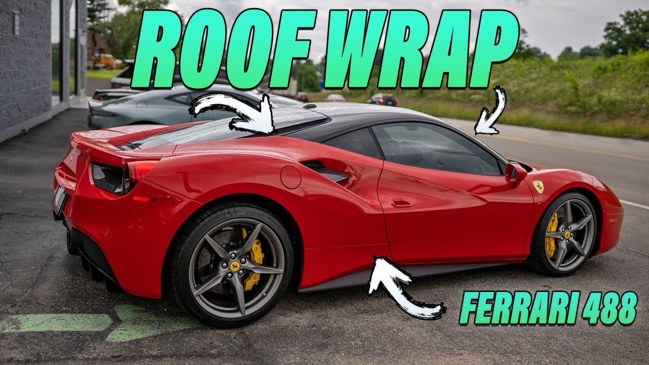 How to Vinyl Wrap a Roof! YouTube