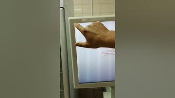 Touch screen calibration Dimension