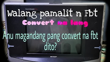 Sharp crt tv with no power, flyback modification