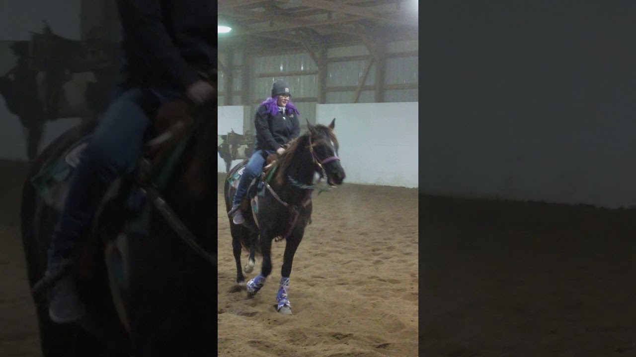Riding horses with a spinal cord injury - YouTube
