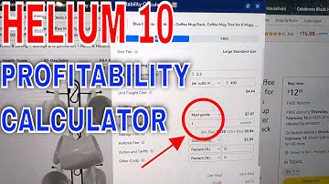 ✅ How To Use Helium 10 Amazon FBA Profitability Calculator 🔴